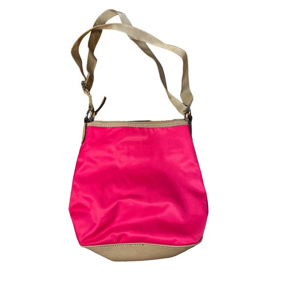 Dana Buchman Bright Pink Nylon Crossbody Bag - Picture 4 of 11